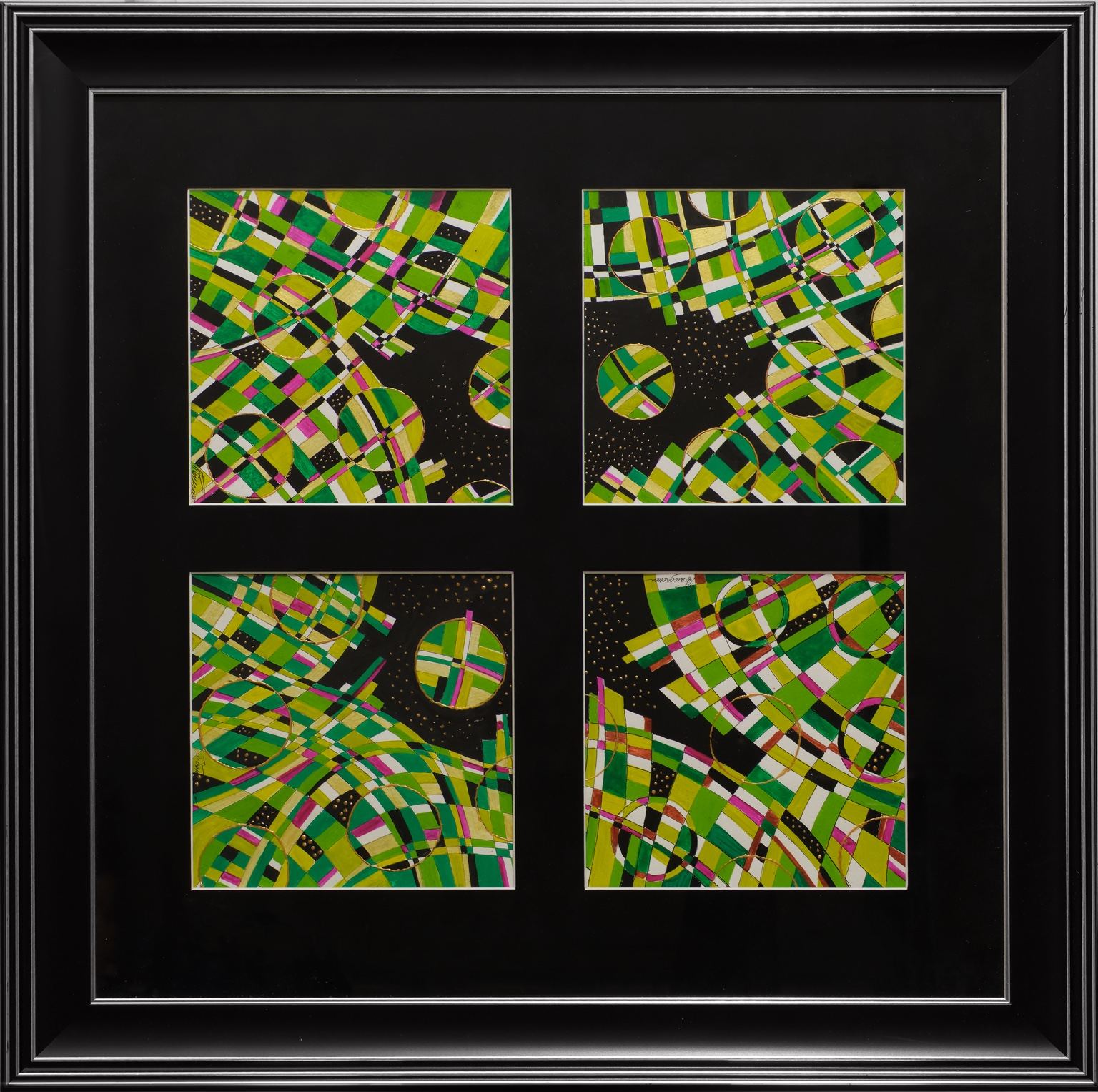 Green Planets. 1, 2, 3, 4
